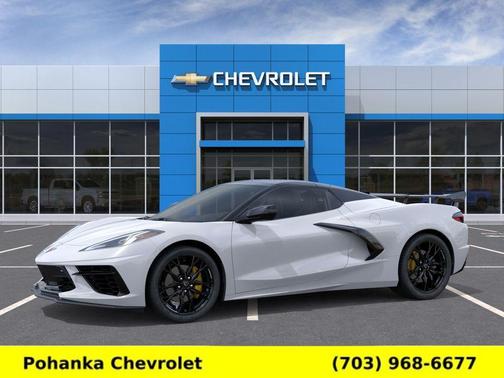 Arctic White 2026 Chevrolet Corvette Stingray w/2LT