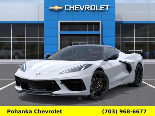 Arctic White 2026 Chevrolet Corvette Stingray w/2LT
