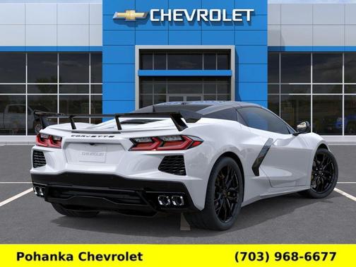 Arctic White 2026 Chevrolet Corvette Stingray w/2LT