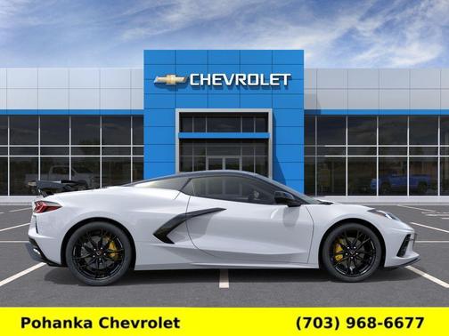 Arctic White 2026 Chevrolet Corvette Stingray w/2LT
