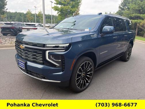 Lakeshore Blue Metallic 2026 Chevrolet Suburban High Country