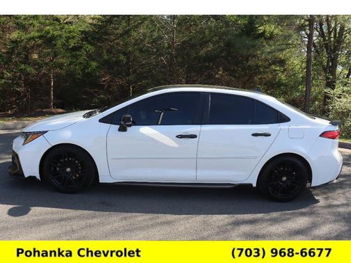 Super White 2021 Toyota Corolla APEX SE