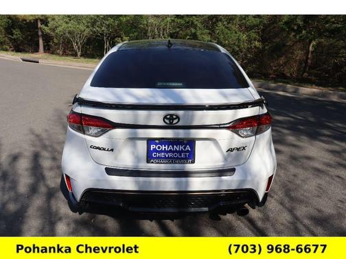 Super White 2021 Toyota Corolla APEX SE