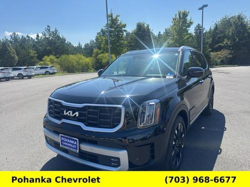 Ebony Black 2024 Kia Telluride SX