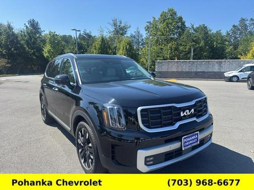 Ebony Black 2024 Kia Telluride SX