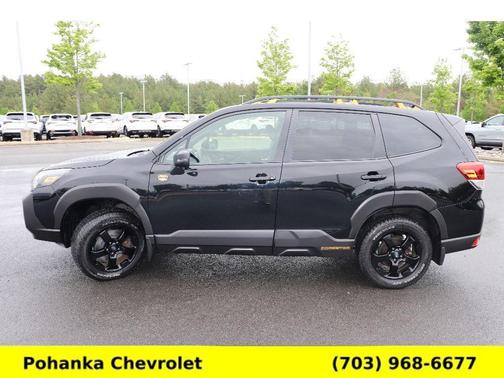 Crystal Black Silica 2022 Subaru Forester Wilderness