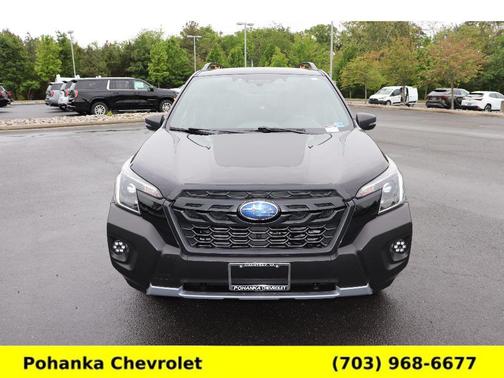 Crystal Black Silica 2022 Subaru Forester Wilderness
