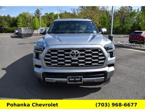 Celestial Silver Metallic 2023 Toyota Sequoia Capstone