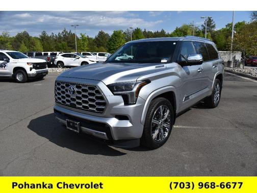 Celestial Silver Metallic 2023 Toyota Sequoia Capstone