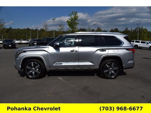 Celestial Silver Metallic 2023 Toyota Sequoia Capstone