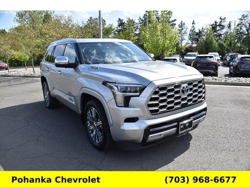 Celestial Silver Metallic 2023 Toyota Sequoia Capstone