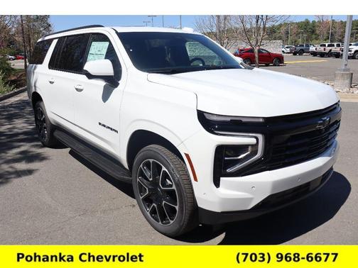 Summit White 2026 Chevrolet Suburban RST