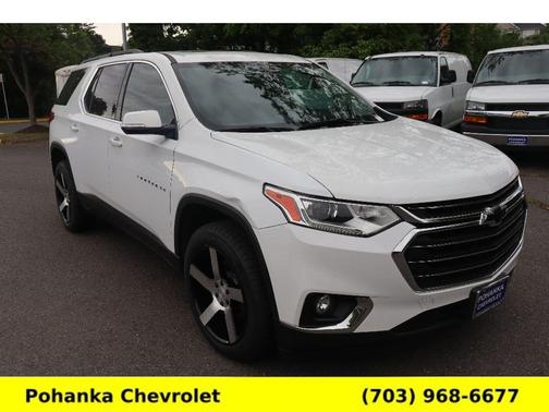 Summit White 2019 Chevrolet Traverse LT Leather