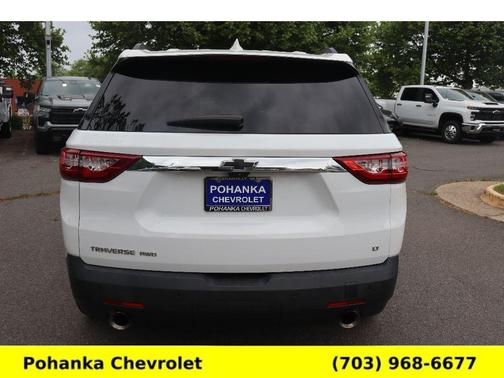Summit White 2019 Chevrolet Traverse LT Leather