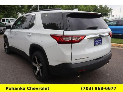 Summit White 2019 Chevrolet Traverse LT Leather