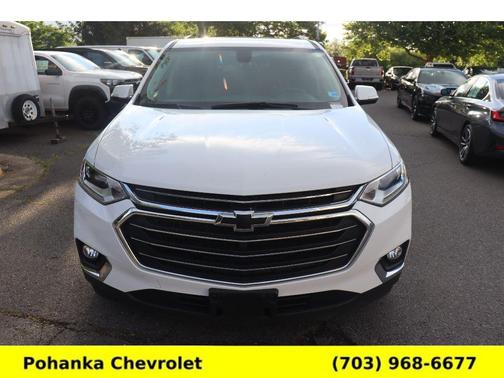 Summit White 2019 Chevrolet Traverse LT Leather