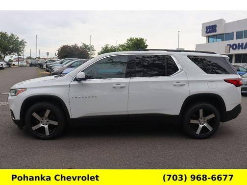 Summit White 2019 Chevrolet Traverse LT Leather