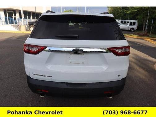 Summit White 2019 Chevrolet Traverse LT Leather