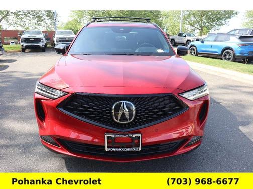 Liquid Carbon Metallic 2024 Acura MDX A-Spec