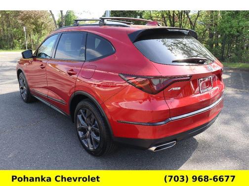 Liquid Carbon Metallic 2024 Acura MDX A-Spec