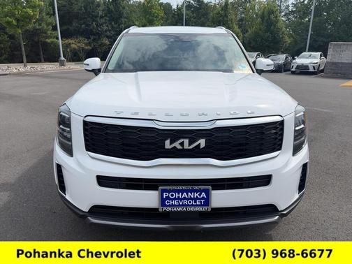 Glacial White Pearl 2022 Kia Telluride EX