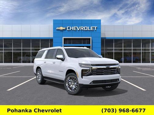 Polar White 2026 Chevrolet Suburban Premier