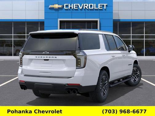 Summit White 2026 Chevrolet Suburban Z71