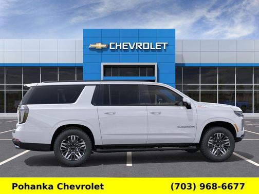 Summit White 2026 Chevrolet Suburban Z71