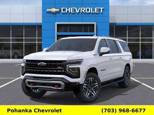 Summit White 2026 Chevrolet Suburban Z71