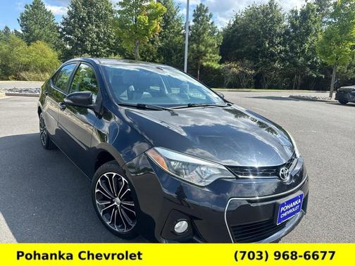 Black Sand Pearl 2016 Toyota Corolla S Plus
