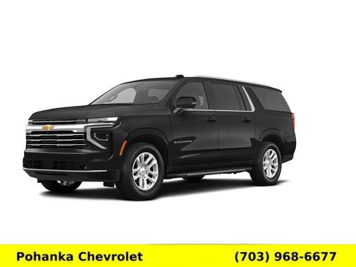 Black 2026 Chevrolet Suburban LT