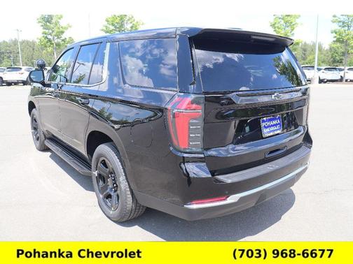 Black 2026 Chevrolet Tahoe Police