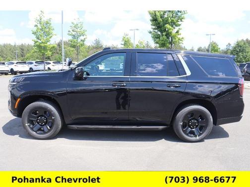 Black 2026 Chevrolet Tahoe Police