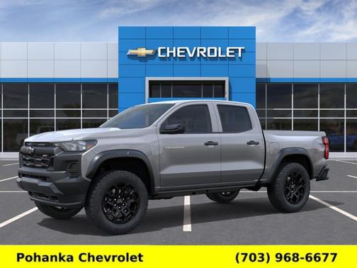 Sterling Gray Metallic 2026 Chevrolet Colorado Trail Boss