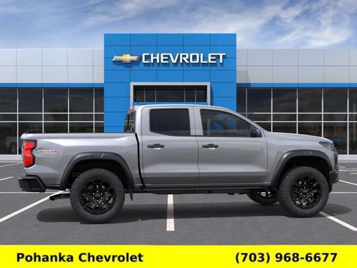 Sterling Gray Metallic 2026 Chevrolet Colorado Trail Boss
