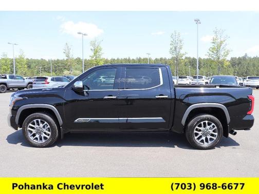 Midnight Black Metallic 2025 Toyota Tundra Hybrid 1794 Edition