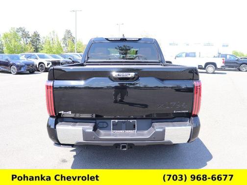 Midnight Black Metallic 2025 Toyota Tundra Hybrid 1794 Edition