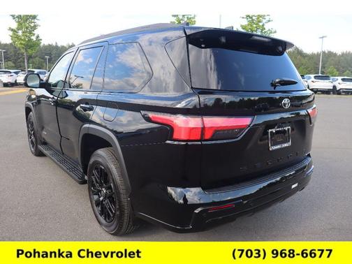 Midnight Black Metallic 2025 Toyota Sequoia Limited