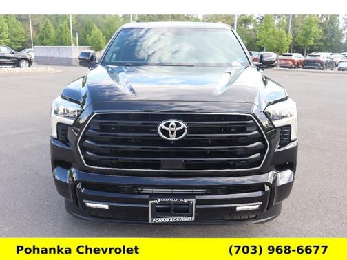 Midnight Black Metallic 2025 Toyota Sequoia Limited