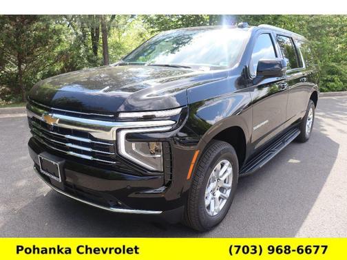 Black 2026 Chevrolet Suburban LT