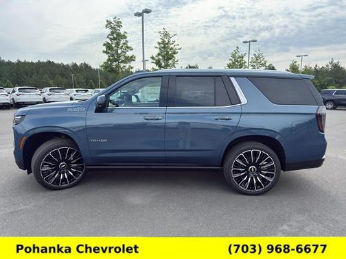 Lakeshore Blue Metallic 2026 Chevrolet Tahoe High Country