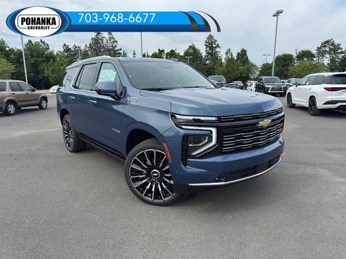 Lakeshore Blue Metallic 2026 Chevrolet Tahoe High Country