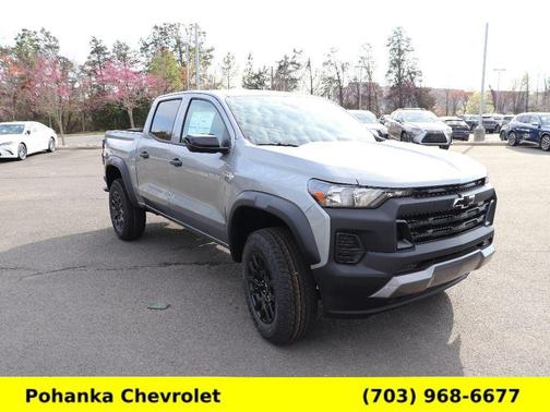 Sterling Gray Metallic 2026 Chevrolet Colorado Trail Boss