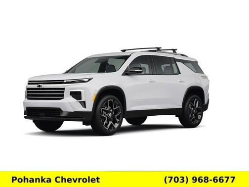 Polar White 2026 Chevrolet Traverse High Country