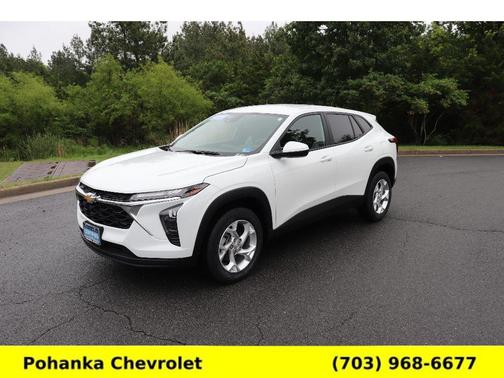 Summit White 2024 Chevrolet Trax LS