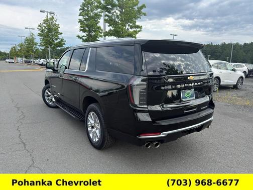Black 2025 Chevrolet Suburban Premier