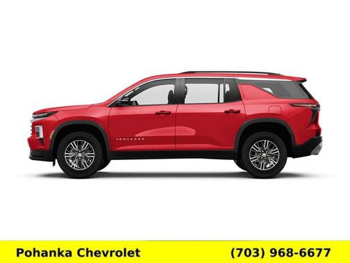 Radiant Red 2026 Chevrolet Traverse LT
