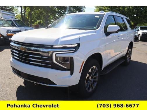 Summit White 2026 Chevrolet Tahoe LT