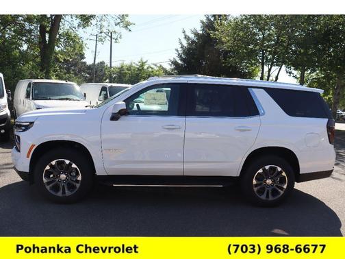 Summit White 2026 Chevrolet Tahoe LT
