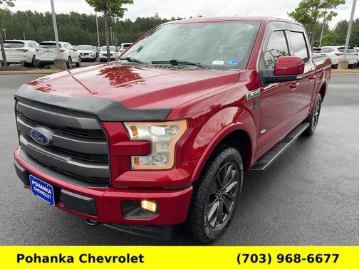 Ruby Red Metallic Tinted Clearcoat 2017 Ford F-150 Lariat